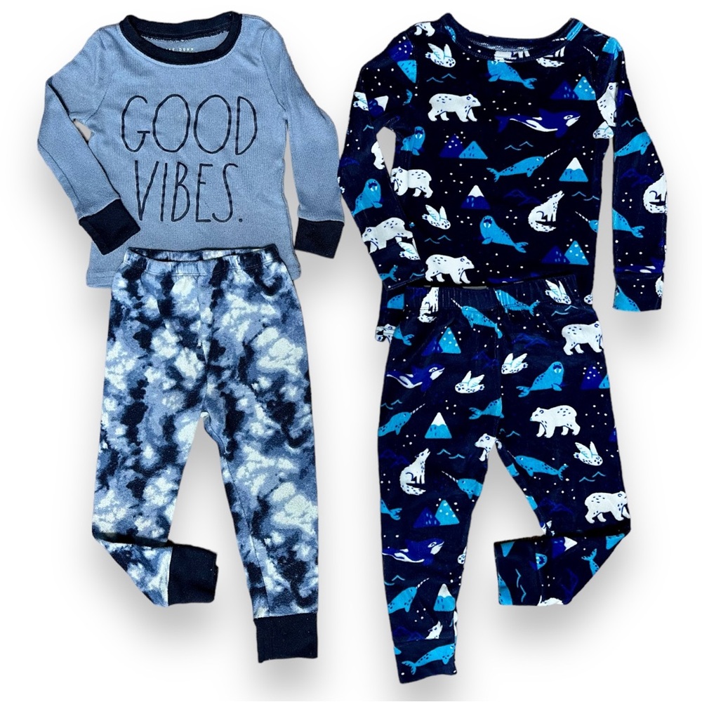 2 pair of Toddler pajamas!
